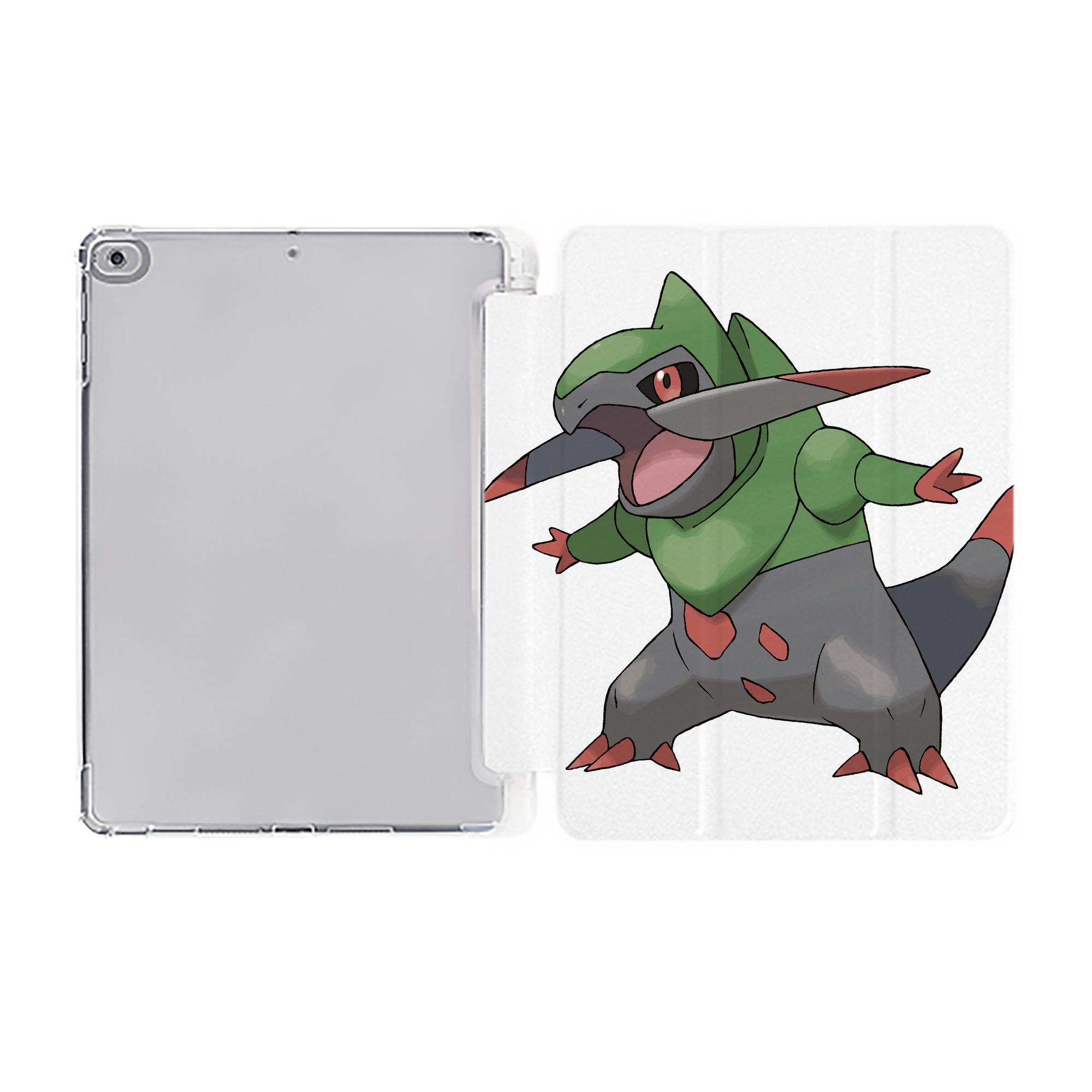 （画像用） ポケットモンスター Pokémon IPad ケース ペン収納付き 三つ折りスタンド PUレザー×シリコン 対応機種9.5/10.5/10.9インチ